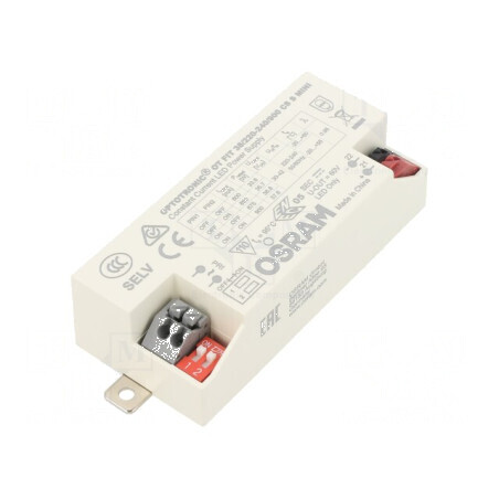 Alimentator LED 37,8W 30-42VDC 800-900mA IP20 | Electronic-mag.ro | Componente Electronice
