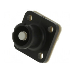 Conector alimentare DC SurLok Plus tată 5,7mm PIN 1 negru | Electronic-mag.ro | Componente Electronice