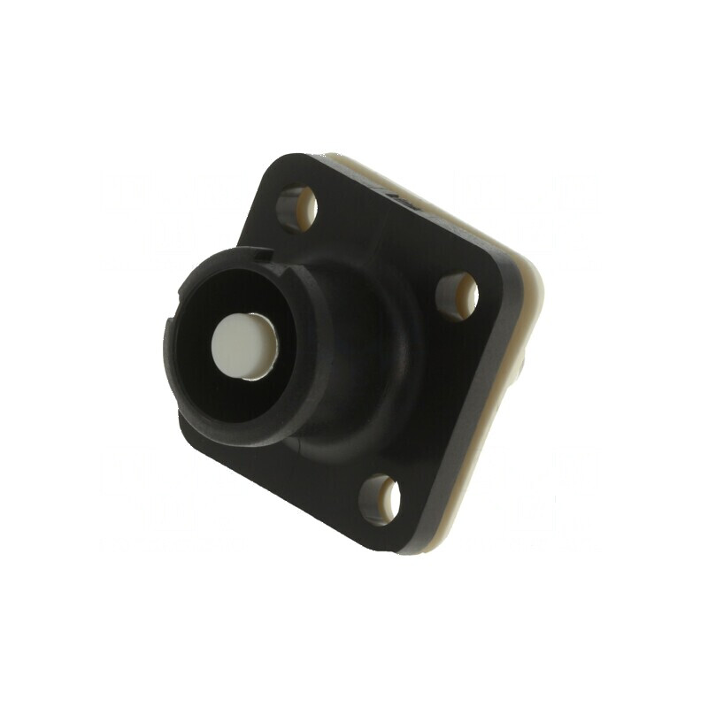 Conector alimentare DC SurLok Plus tată 5,7mm PIN 1 negru | Electronic-mag.ro | Componente Electronice