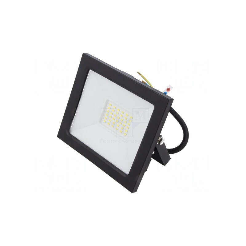 Lampă proiector LED 30W 6400K 2400lm 230VAC | Electronic-mag.ro | Componente Electronice