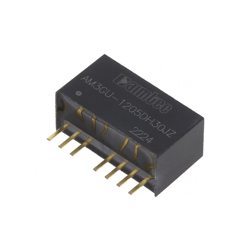 Convertor DC/DC 3W 4,5-36V la 5VDC și -5VDC SIP8 | Electronic-mag.ro | Componente Electronice