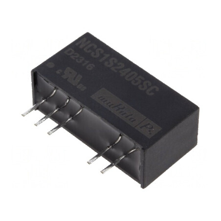 Convertor DC/DC 1W 9-36V la 5V 200mA SIP THT | Electronic-mag.ro | Componente Electronice