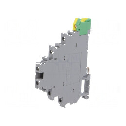 Term. îmbinare de șine 0,2÷4mm2 4 piste 7 borne gri poliamidă | Electronic-mag.ro | Componente Electronice
