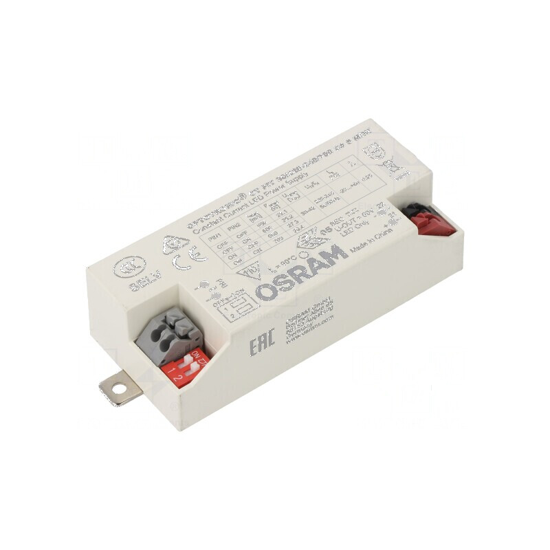 Alimentator pulsatoriu LED 29W 30-42VDC 550-700mA 198-264VAC | Electronic-mag.ro | Componente Electronice