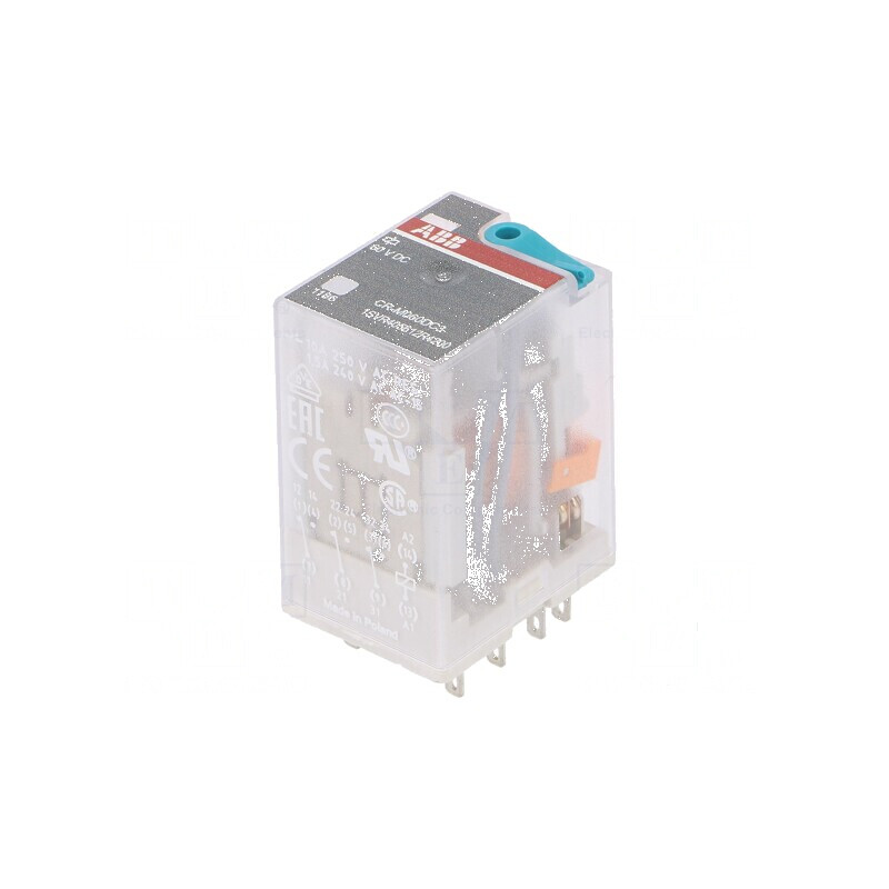 Releu electromagnetic 3PDT 60VDC 10A | Electronic-mag.ro | Componente Electronice