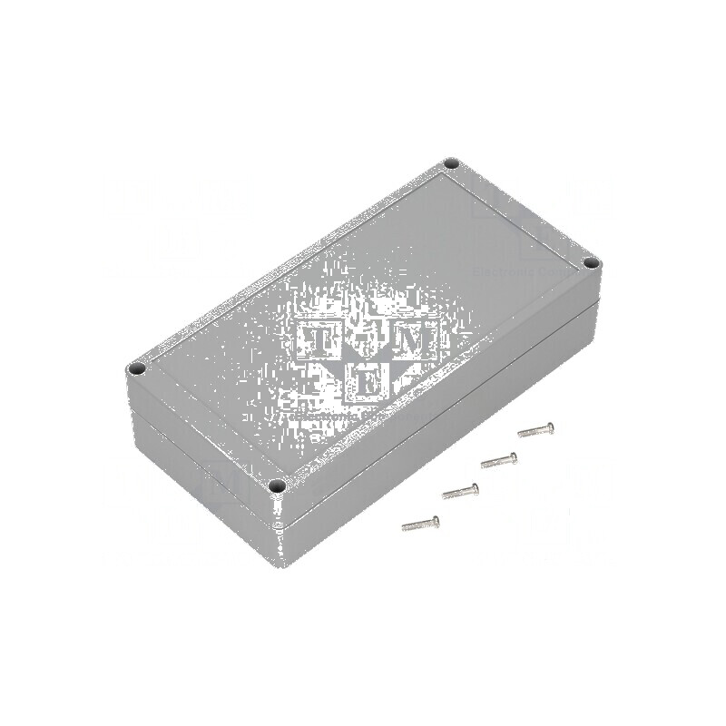 Carcasă universală ABS gri închis 120mm x 240mm x 60mm | Electronic-mag.ro | Componente Electronice