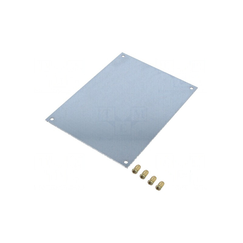 Placă de montare tablă de oțel ALUBOX | Electronic-mag.ro | Componente Electronice