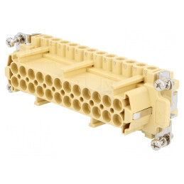 Conector HDC mamă 24 PIN 16A dimensiune 104.27 PE | Electronic-mag.ro | Componente Electronice