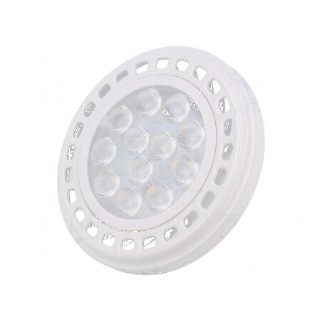 Lampă LED GU10 12W 3000K 950lm 45° 230VAC | Electronic-mag.ro | Componente Electronice