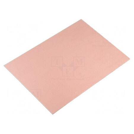Laminat aluminiu 1,5mm cu acoperire cupru 244mm x 170mm | Electronic-mag.ro | Componente Electronice