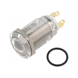 Comutator anti-vandalism Poz 2 SPDT 3A 220VAC 5A 24VDC IP65 | Electronic-mag.ro | Componente Electronice