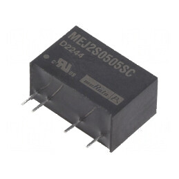 Convertor DC/DC 2W 4,5-5,5V la 5VDC 400mA SIP | Electronic-mag.ro | Componente Electronice