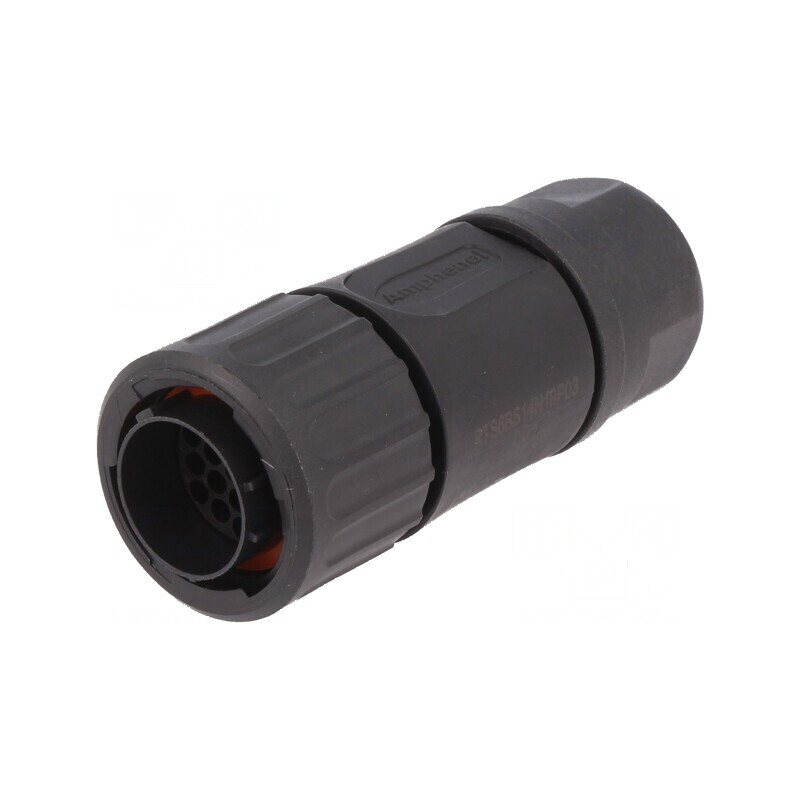 Conector circular mufă pe cablu PIN 19 tată fără contacte | Electronic-mag.ro | Componente Electronice
