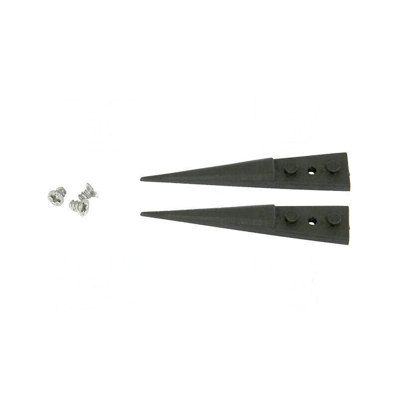 Set capete pensetă ascuțită 40mm | Electronic-mag.ro | Componente Electronice