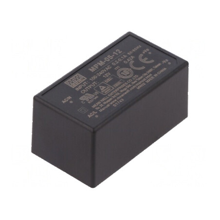 Convertor AC/DC 5W 12VDC 420mA 80-264VAC PCB | Electronic-mag.ro | Componente Electronice