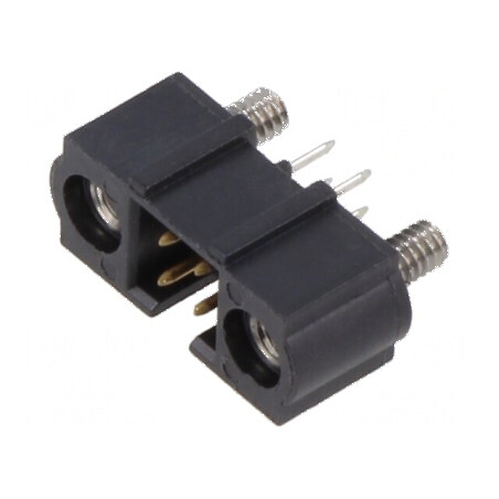 Conector PCB-cablu/PCB soclu tată PIN 4 Datamate J-Tek THT | Electronic-mag.ro | Componente Electronice