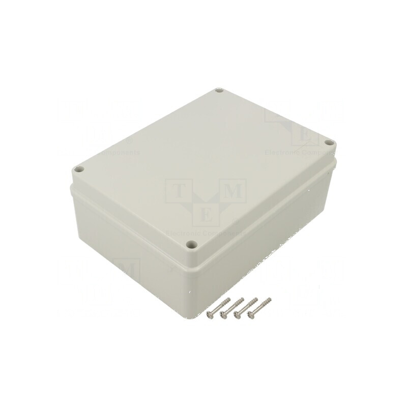 Carcasă universală SCABOX gri IP56 148mm x 198mm x 80mm | Electronic-mag.ro | Componente Electronice