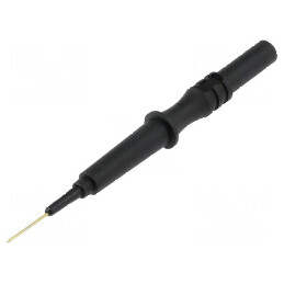 Terminal de măsurare 1A 600V negru 4mm | Electronic-mag.ro | Componente Electronice
