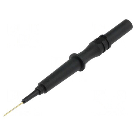Terminal de măsurare 1A 600V negru 4mm | Electronic-mag.ro | Componente Electronice