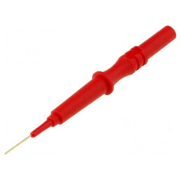 Terminal de măsurare 1A 600V roșu 4mm | Electronic-mag.ro | Componente Electronice