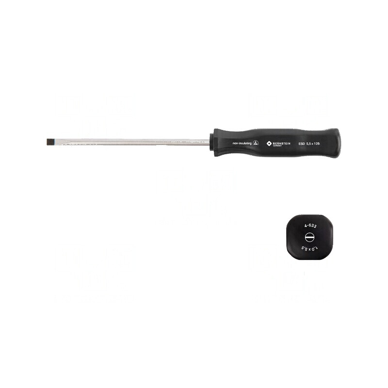 Şurubelniţă plată ESD 5,5x1,0mm cu lamă lungă de 125mm | Electronic-mag.ro | Componente Electronice
