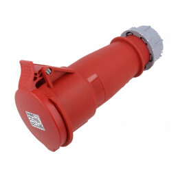 Conector alimentare AC 32A IEC 60309 IP44 mufă mamă PIN 5 | Electronic-mag.ro | Componente Electronice