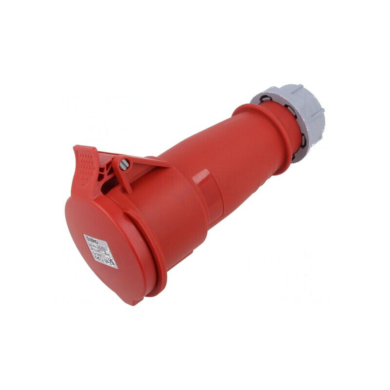 Conector alimentare AC 32A IEC 60309 IP44 mufă mamă PIN 5 | Electronic-mag.ro | Componente Electronice