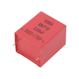 Condensator polipropilenă 680nF 41,5x35x50mm THT ±10% | Electronic-mag.ro | Componente Electronice
