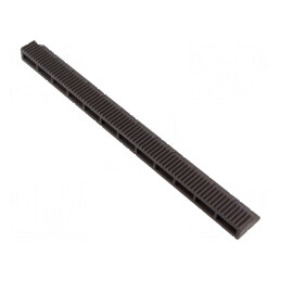 Cremalieră tehnopolimer PA ZCR 15mm x 15,5mm | Electronic-mag.ro | Componente Electronice