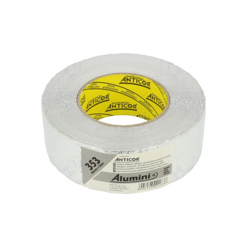 Bandă reparatoare argintie 45mm x 50m -35÷120°C 0,08mm | Electronic-mag.ro | Componente Electronice Bandă reparatoare argintie 45mm x 50m -35÷120°C 0,08mm | Electronic-mag.ro | Componente Electronice