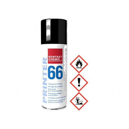 Substanţă de curăţare PRINTER66 aerosol 200ml | Electronic-mag.ro | Componente Electronice