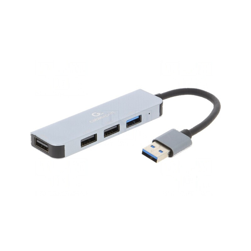 Hub USB 4 porturi USB A 2.0/3.1 Cablexpert | Electronic-mag.ro | Componente Electronice