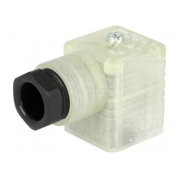 Conector cu valvă format A 18mm mamă PIN 3 unghi 90° | Electronic-mag.ro | Componente Electronice