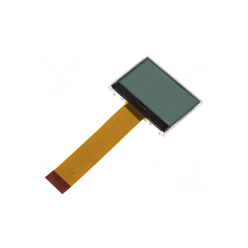 Afișaj LCD grafic 128x64 COG FSTN pozitiv 55,2x39,8x6,5mm | Electronic-mag.ro | Componente Electronice