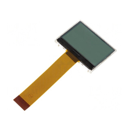 Afișaj LCD grafic 128x64 COG FSTN pozitiv 55,2x39,8x6,5mm | Electronic-mag.ro | Componente Electronice