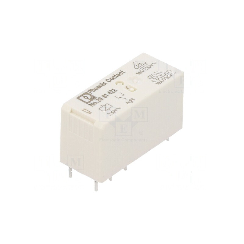 Releu miniatură 230VAC Ubobină | Electronic-mag.ro | Componente Electronice