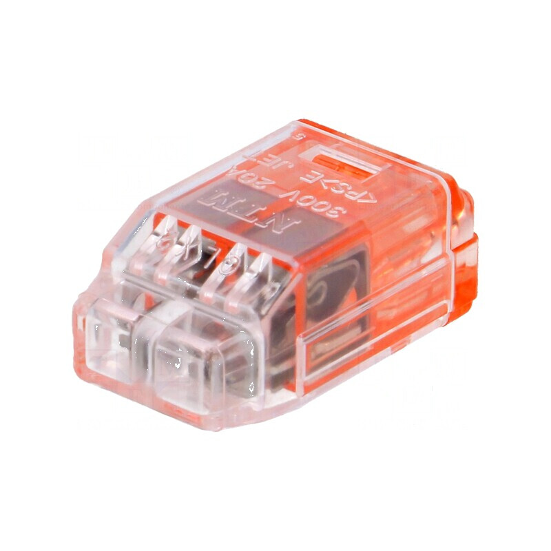Bornă cu arc QLX cu eliberare rapidă 1,5-2,5mm2 300V 20A | Electronic-mag.ro | Componente Electronice