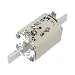 Siguranță ceramică gG 80A 500VAC NH1 industrială | Electronic-mag.ro | Componente Electronice