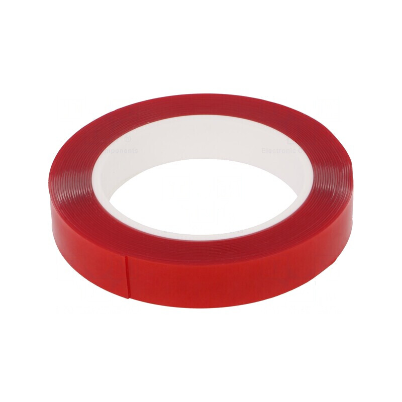 Bandă de fixare dublă acrilică 19mm x 5,5m x 0,8mm 7,3N/cm | Electronic-mag.ro | Componente Electronice