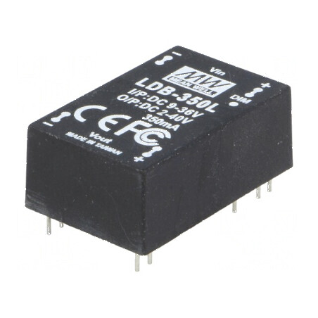 Convertor DC/DC 14W 9-36V la 2-40V 610mA | Electronic-mag.ro | Componente Electronice