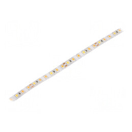 Bandă LED alb cald 24V 120 LED/m 8mm IP20 17W/m | Electronic-mag.ro | Componente Electronice