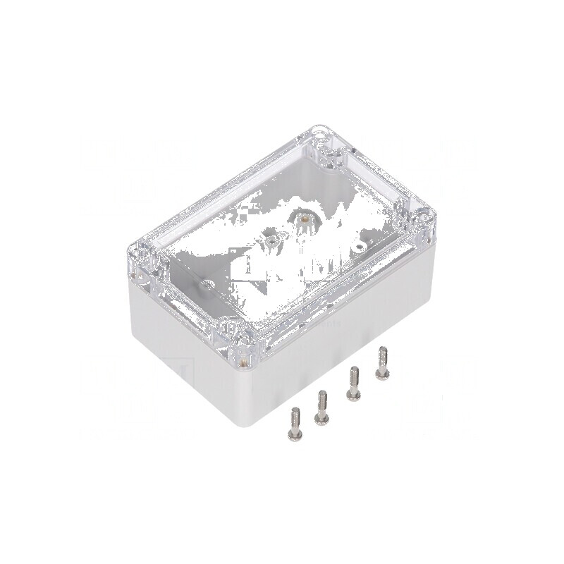 Carcasă universală IP65 80mm x 120mm x 55mm policarbonat | Electronic-mag.ro | Componente Electronice