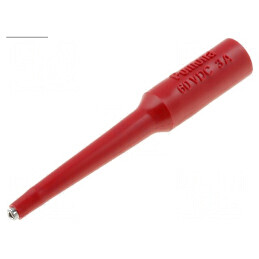 Terminal de măsurare 3A roșu cu vârf de 1,6mm aurit | Electronic-mag.ro | Componente Electronice