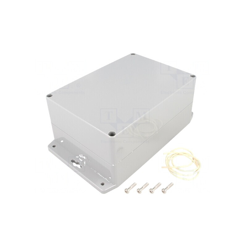 Carcasă universală 121mm x 171mm x 80mm cu lame de fixare | Electronic-mag.ro | Componente Electronice