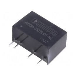 Convertor DC/DC 2W 4,5-5,5V la 5VDC 400mA SIP7 | Electronic-mag.ro | Componente Electronice