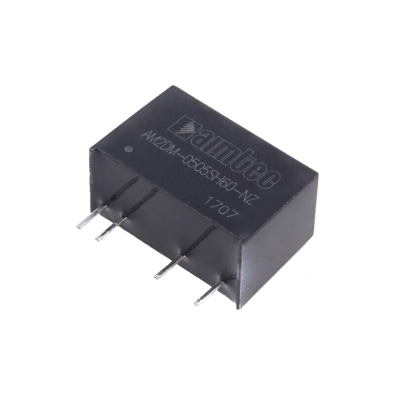 Convertor DC/DC 2W 4,5-5,5V la 5VDC 400mA SIP7 | Electronic-mag.ro | Componente Electronice