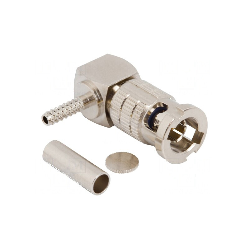 Conector Micro BNC Mufă Tată Unghi 90° 50Ω Lipire Crimpat | Electronic-mag.ro | Componente Electronice Conector Micro BNC Mufă Tată Unghi 90° 50Ω Lipire Crimpat | Electronic-mag.ro | Componente Electronice