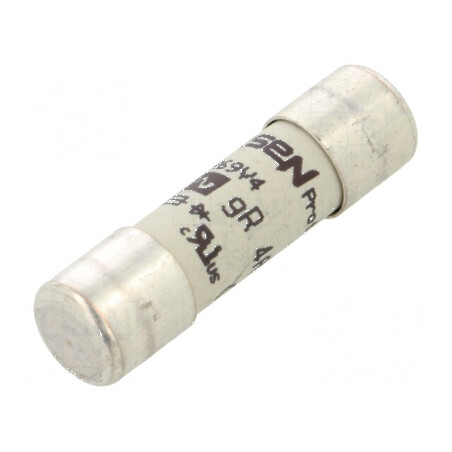 Siguranţă gR 4A 690VAC 10x38mm Ultra-Rapid | Electronic-mag.ro | Componente Electronice