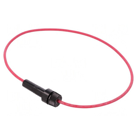 Clemă siguranţe cilindrice 6,3x32mm 20A 600VAC pe cablu | Electronic-mag.ro | Componente Electronice
