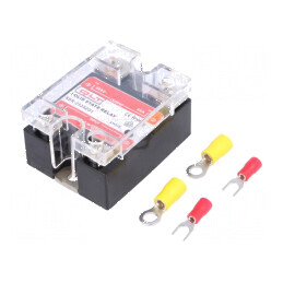 Releu semiconductor Ucom 4-16VDC 25A 24-280VAC SSR-Z 1-fazat | Electronic-mag.ro | Componente Electronice